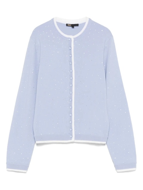 Maje rhinestone-embellished cardigan - Blue - zdjęcie produktu nr 1