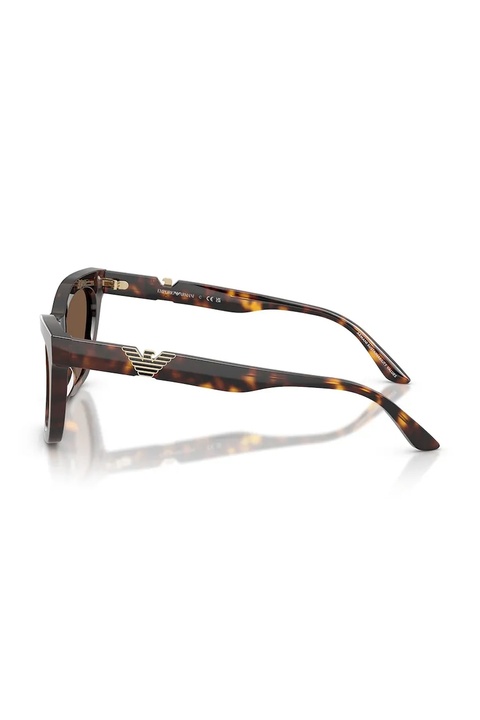 Emporio Armani okulary przeciwsłoneczne damskie kolor brązowy 0EA4259U - zdjęcie produktu nr 2