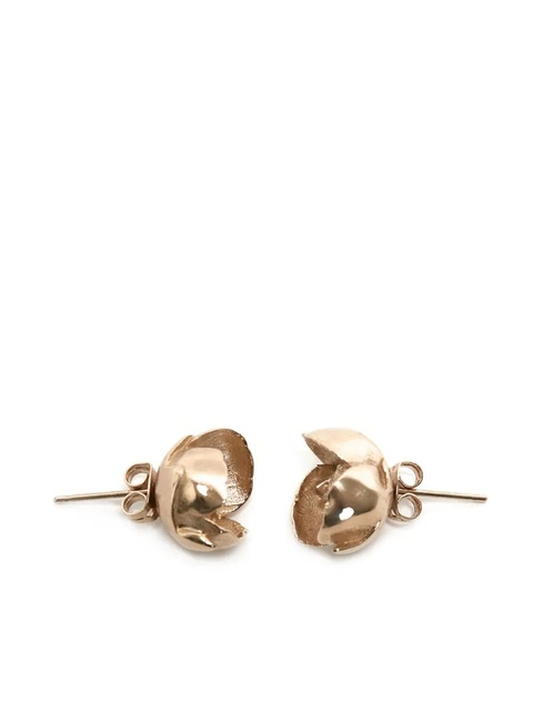 Victoria Beckham Camellia stud earrings - Gold - zdjęcie produktu nr 2