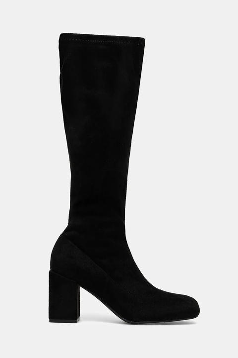 Medicine kozaki damskie kolor czarny na słupku - zdjęcie produktu nr 2