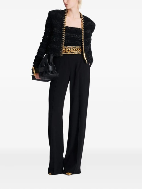 Balmain chain-detailing jacket - Black - zdjęcie produktu nr 2