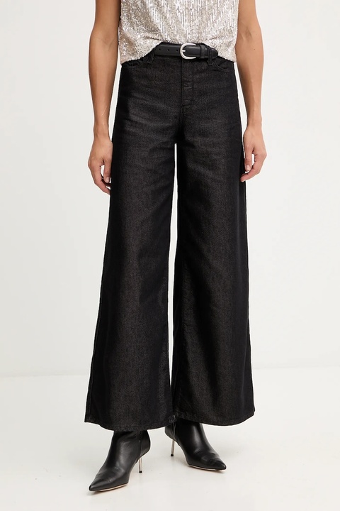 Karl Lagerfeld jeansy damskie kolor czarny A4W10097 - zdjęcie produktu nr 1