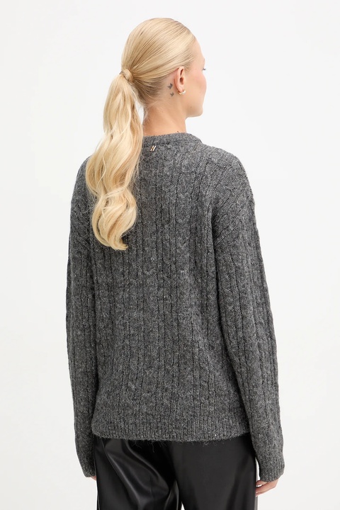 Silvian Heach sweter z domieszką wełny MARKOVKA damski kolor szary GPA25146MA - zdjęcie produktu nr 2
