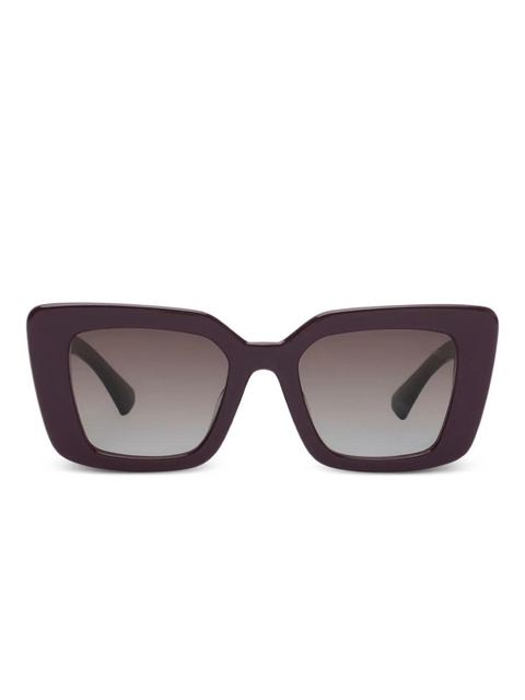 Burberry Eyewear EKD oversize-frame sunglasses - Purple - zdjęcie produktu nr 1