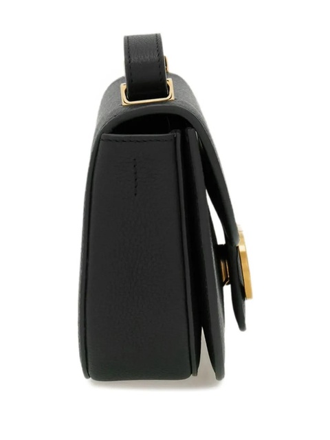 Ferragamo Double Gancini cross body bag - Black - zdjęcie produktu nr 1