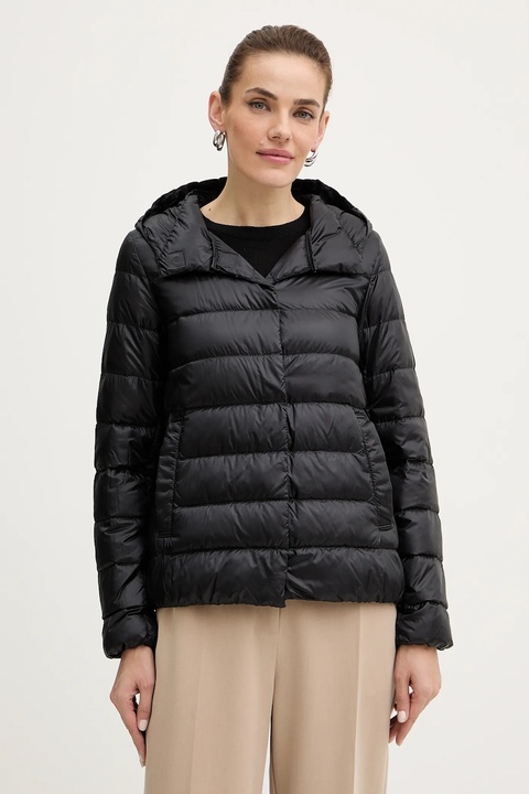 Liviana Conti kurtka puchowa kolor czarny przejściowa CNTW04 - zdjęcie produktu nr 1