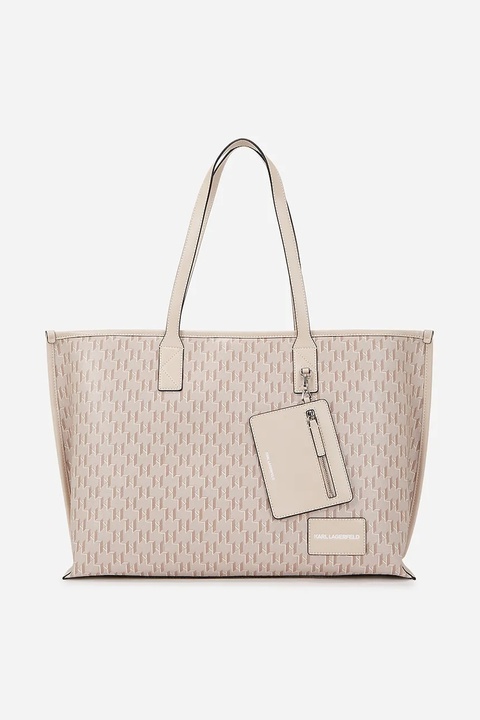 Karl Lagerfeld torebka K/VOYAGE kolor beżowy A1W30183 - zdjęcie produktu nr 1