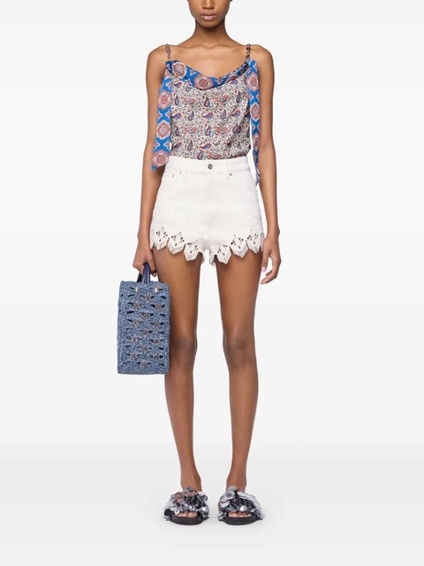 Rabanne paisley-print top - Neutrals - zdjęcie produktu nr 2