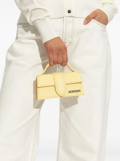 Jacquemus Bambino top-handle tote bag - Yellow - zdjęcie produktu nr 2