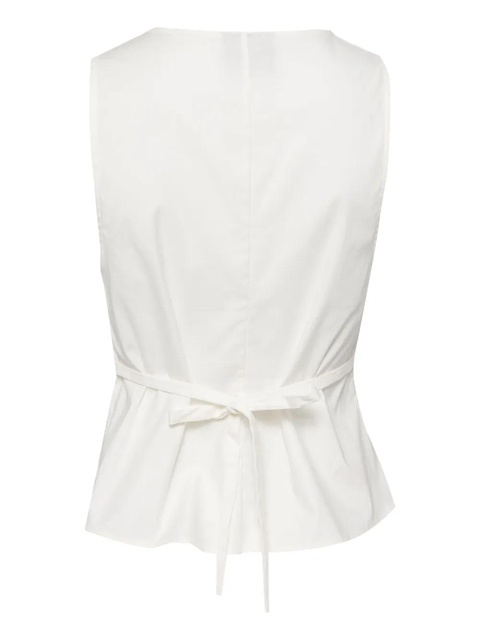 Reformation Meg top - White - zdjęcie produktu nr 2