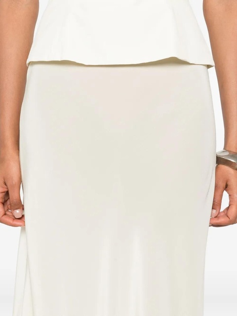 Paris Georgia bias-cut half-slip skirt - Neutrals - zdjęcie produktu nr 2