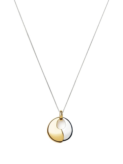 Missoma Sculptural Pebble pendant necklace - Silver - zdjęcie produktu nr 2