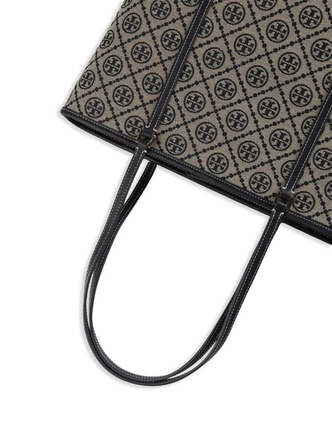 Tory Burch small T monogram tote - Blue - zdjęcie produktu nr 1