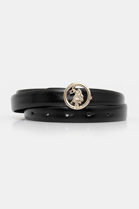 U.S. Polo Assn. pasek Laurel damski kolor czarny AIU2L2648WB4 - zdjęcie produktu nr 1