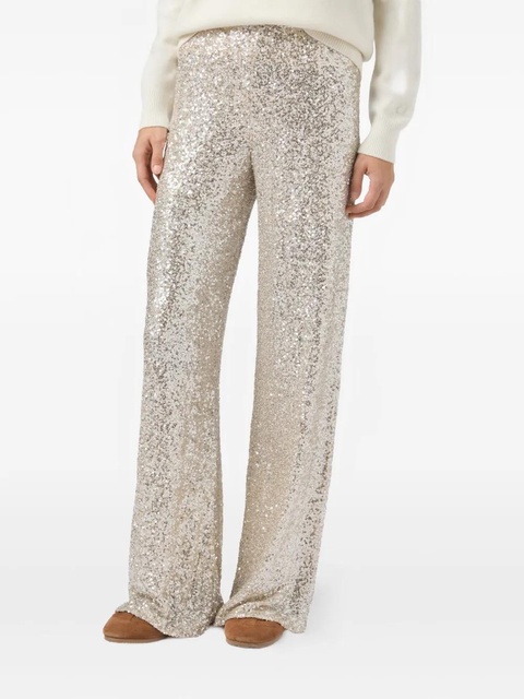 MC2 Saint Barth Lucette sequin trousers - Gold - zdjęcie produktu nr 2
