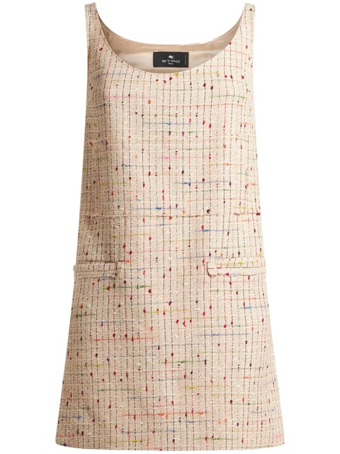 ETRO bouclé mini dress - Neutrals - zdjęcie produktu nr 1