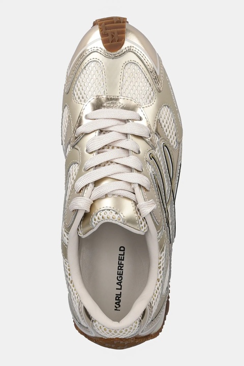Karl Lagerfeld sneakersy VELOCETTE kolor złoty KL63925 - zdjęcie produktu nr 2