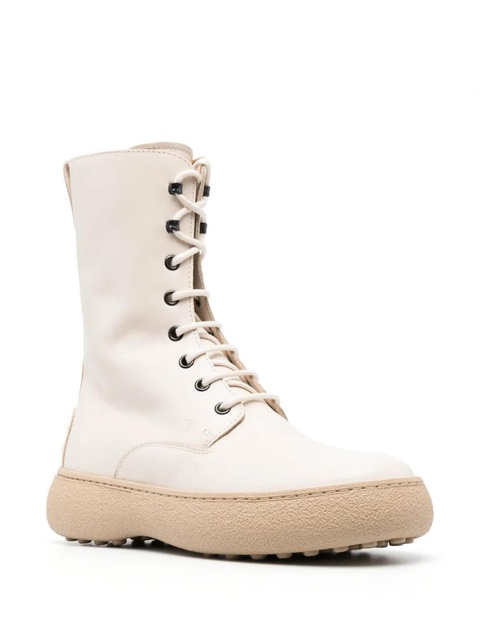 Tod's lace-up ankle boots - Neutrals - zdjęcie produktu nr 2
