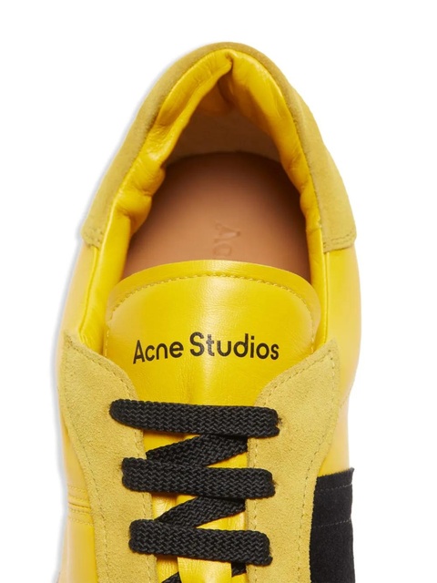 Acne Studios panelled low-top sneakers - Yellow - zdjęcie produktu nr 2