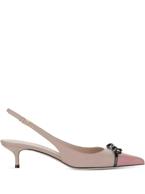 Valentino Garavani 55mm leather pumps - Pink - zdjęcie produktu nr 1