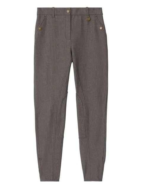 Burberry logo-detail trousers - Brown - zdjęcie produktu nr 1