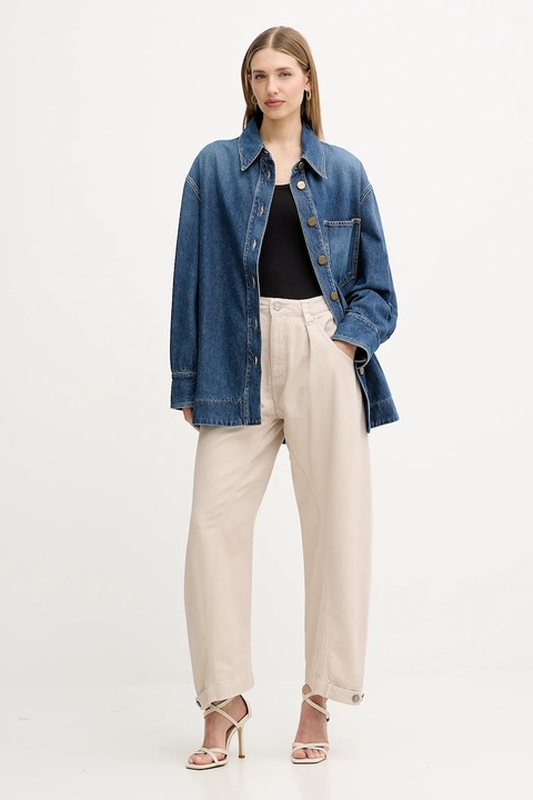 Pinko jeansy damskie high waist 105681 A2U1 - zdjęcie produktu nr 1