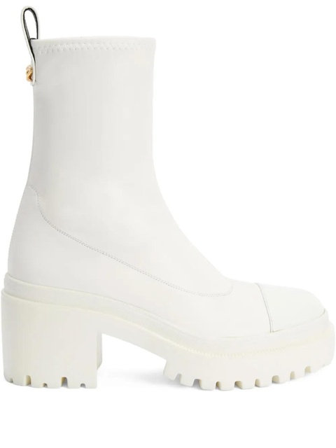 Giuseppe Zanotti 70mm Vicentha chunky boots - White - zdjęcie produktu nr 1