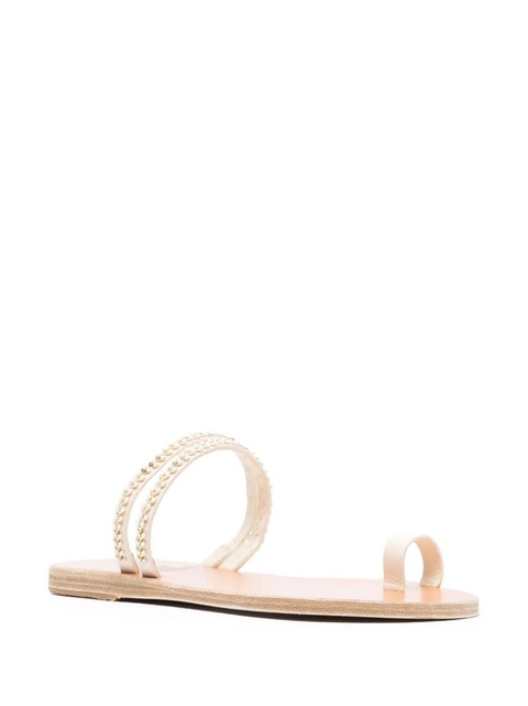 Ancient Greek Sandals Skalida open-toe slides - White - zdjęcie produktu nr 1