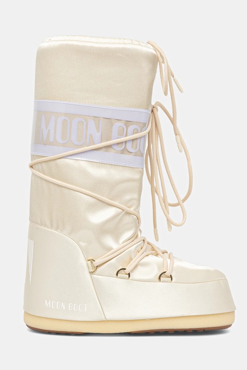 Moon Boot śniegowce MB ICON PEARLY kolor beżowy 80D1403060 L020 - zdjęcie produktu nr 2