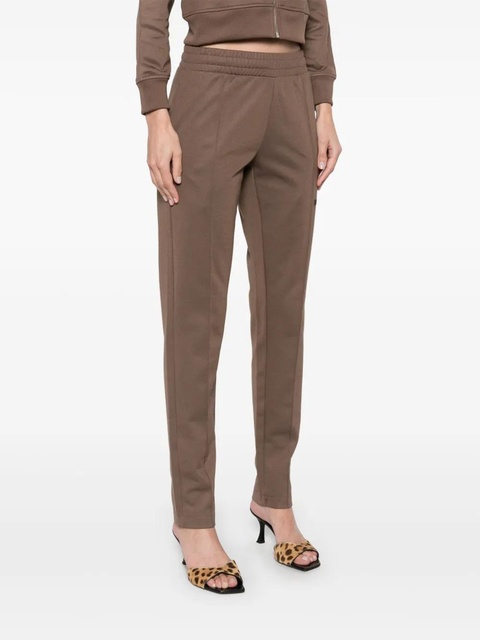The Attico logo-appliqué sweatpants - Brown - zdjęcie produktu nr 1