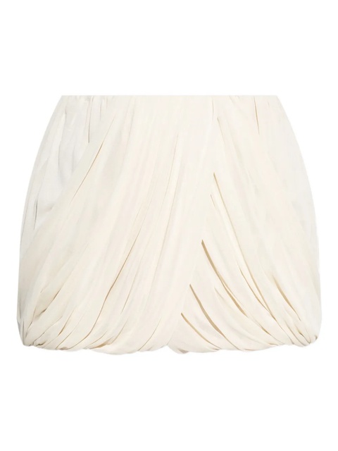 ISABEL MARANT draped mini skirt - Neutrals - zdjęcie produktu nr 1