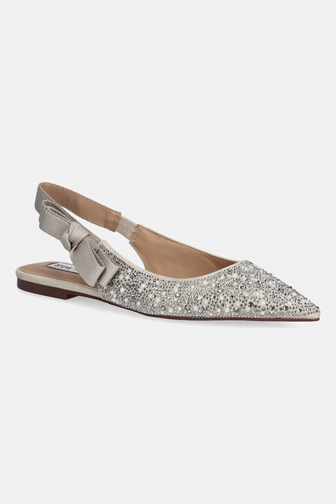 Steve Madden baleriny Olyvia-P kolor srebrny z odkrytą piętą 11004876 - zdjęcie produktu nr 1