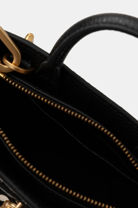 Tommy Hilfiger torebka skórzana kolor beżowy AW0AW18168 - zdjęcie produktu nr 2