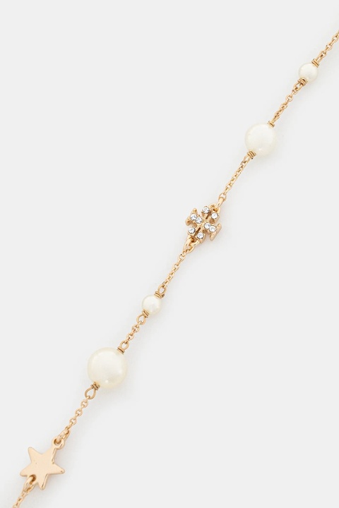 Tory Burch bransoletka pozłacana Delicate Kira Pearl damska 163697-749 - zdjęcie produktu nr 2