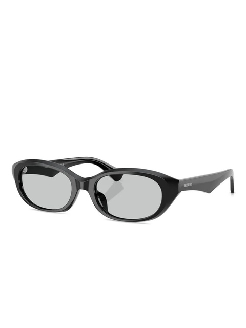 Burberry Eyewear oval-frame sunglasses - Black - zdjęcie produktu nr 2