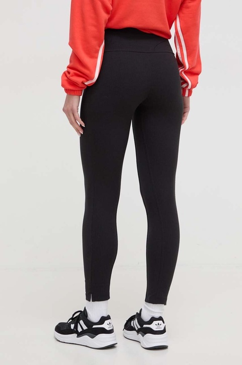 adidas legginsy All SZN damskie kolor czarny gładkie IP2281 - zdjęcie produktu nr 2