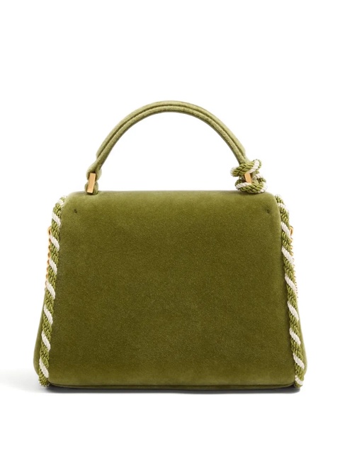 Valentino Garavani tassel-embellished shoulder bag - Green - zdjęcie produktu nr 2
