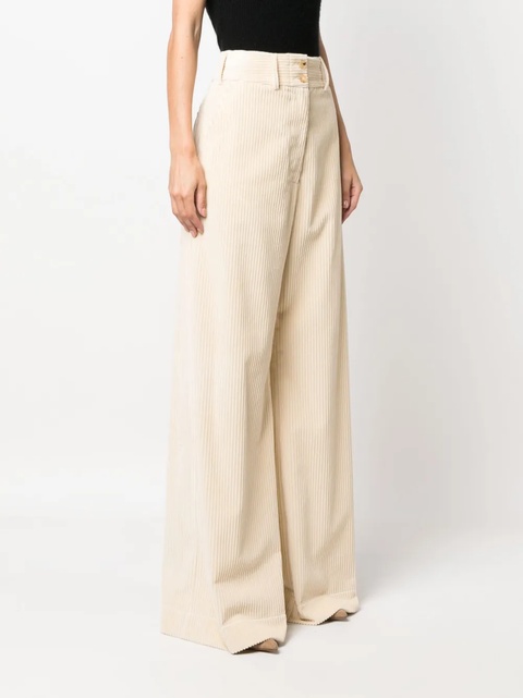 ETRO corduroy wide-leg trousers - Neutrals - zdjęcie produktu nr 1