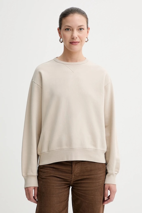 Levi's bluza bawełniana damska kolor beżowy gładka A8789 - zdjęcie produktu nr 1