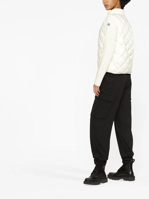 Moncler padded wool cardigan - White - zdjęcie produktu nr 2