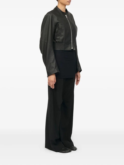 MM6 Maison Margiela zip-fastening jacket - Black - zdjęcie produktu nr 1