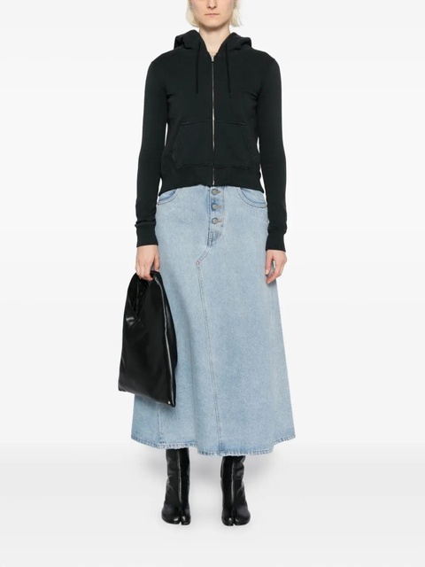 MM6 Maison Margiela logo-embroidered jacket - Grey - zdjęcie produktu nr 1