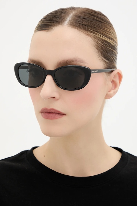 Saint Laurent okulary przeciwsłoneczne damskie kolor czarny SL 822 - zdjęcie produktu nr 1