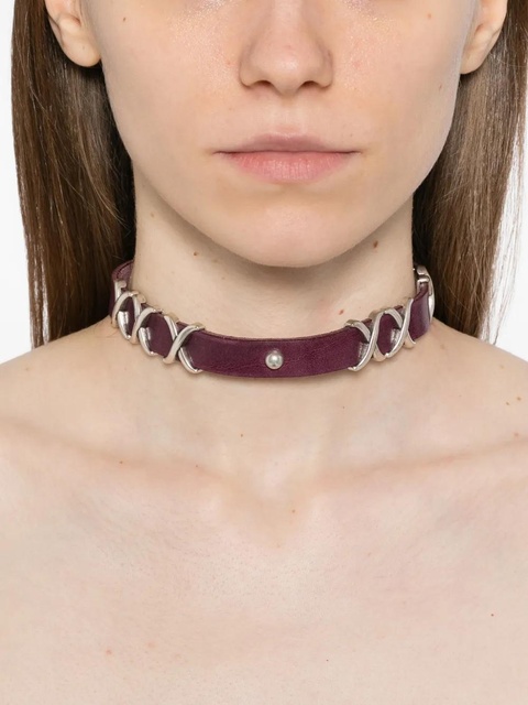 OUR LEGACY Choker necklace - Red - zdjęcie produktu nr 2