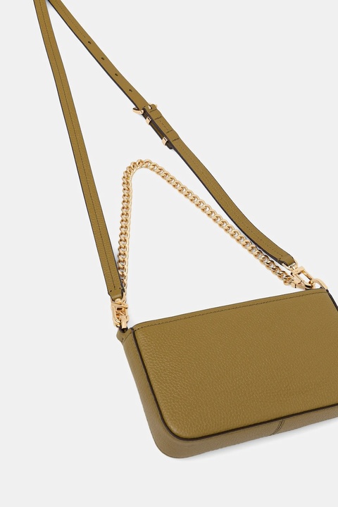 MICHAEL Michael Kors torebka skórzana kolor zielony 32S5GYTU1L - zdjęcie produktu nr 2