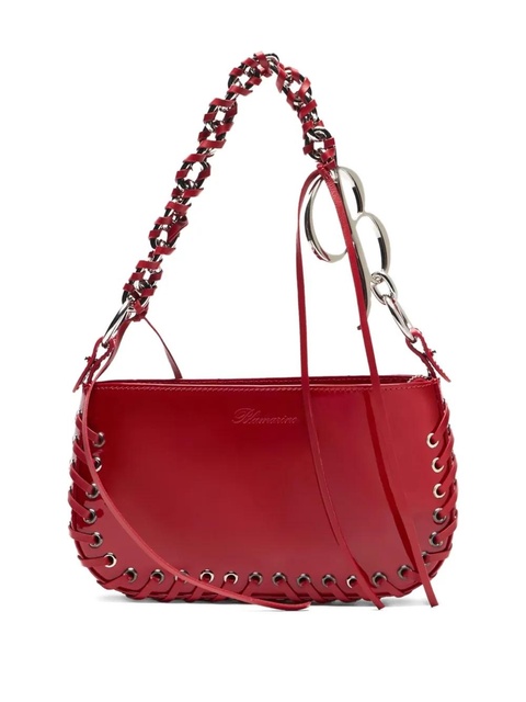 Blumarine logo-detail shoulder bag - Red - zdjęcie produktu nr 2