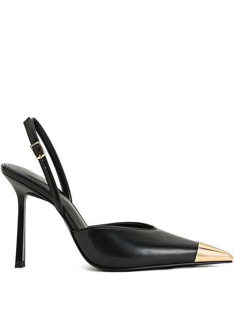 JW Pei 100mm Gold Tipped Slingback sandals - Blue - zdjęcie produktu nr 1