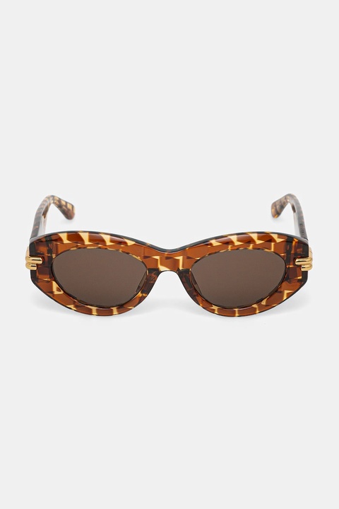 Bottega Veneta okulary przeciwsłoneczne damskie kolor brązowy BV1322S - zdjęcie produktu nr 2