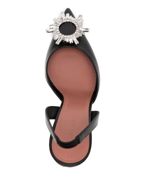 Amina Muaddi 95mm Begum pumps - Black - zdjęcie produktu nr 2
