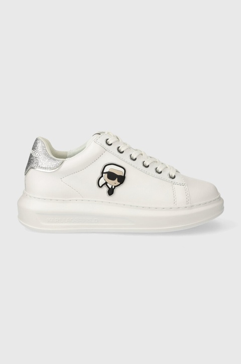 Karl Lagerfeld sneakersy skórzane KAPRI kolor biały KL62530N - zdjęcie produktu nr 1